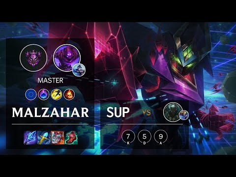 Malzahar Support vs Pyke - EUW Master Patch 11.15