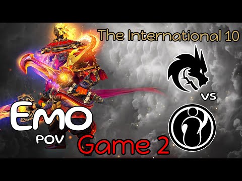 The International 10 | IG vs Vici | Game 1 | Emo Ember Spirit POV | LOWER BRACKET