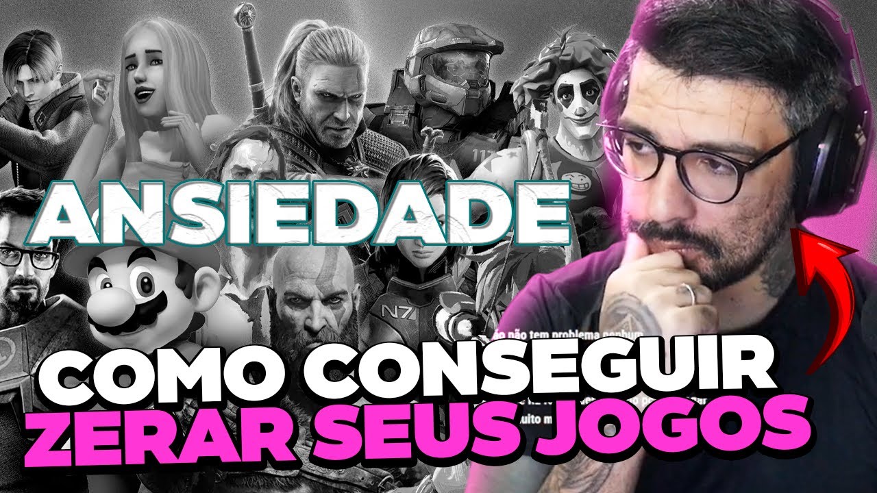NÃO CONSEGUE TERMINAR NENHUM JOGO...
