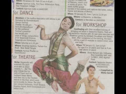 parimal phadke -- the dancer and choreographer