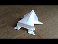 How to make a high jumping Paper Frog Origami