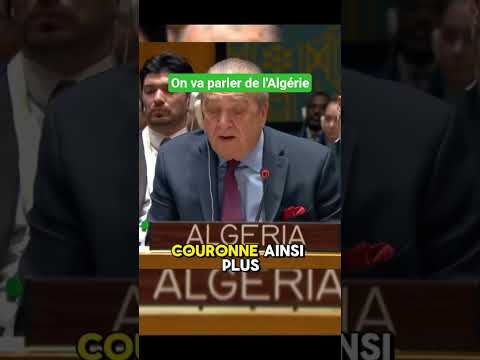 #on va parler de l'Algérie sur la scène internationale de retour