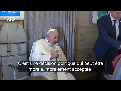 [EXTRAIT] Livraison d’armes à l’Ukraine : le Pape s’exprime