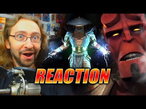 MAX REACTS: F**king HELLBOY!? Injustice 2 - Fighter Pack 2 Reveal