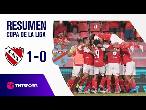 ¡Primer TRIUNFO del ROJO de EDUARDO DOMINGUEZ ante ARSENAL! 👹| Independiente 1-0 Arsenal | Resumen