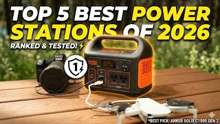 Don't get left in the dark! Top 5 Best Portable Power Stations of 2026 🔋 (Ultimate Buying Guide)