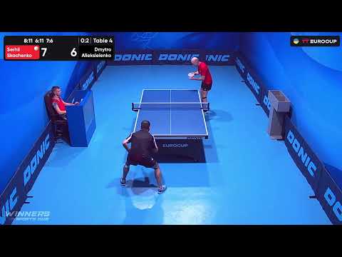 16:45 Serhii Skachenko - Dmytro Alieksieienko 27.08.2023 TT Euro.Cup Ukraine Master. TABLE 4