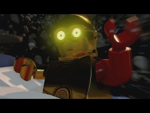 LEGO Star Wars: The Force Awakens 100% Free Play Guide #13 - Poe to the Rescue (All Collectibles)