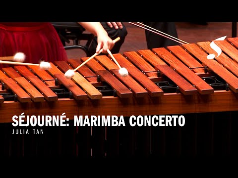 Emmanuel Séjourné's Marimba Concerto (original version) feat. Julia Tan