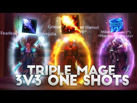 INSANE TRIPLE MAGE 3v3 ft. Cartoonz & Xaryu