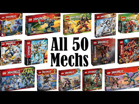 I Ranked EVERY Lego Ninjago Mech