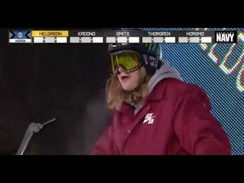Halldor Helgason: 1st run X Games Big Air - Winter X Games