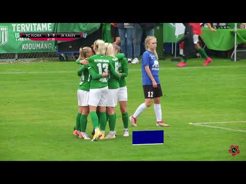 Naiste Meistriliiga 14. voor: FC Flora - Tallinna Kalev 6:0 (12.09.2020)