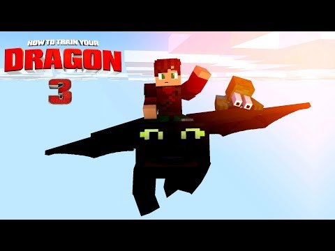 MonsterSchool : How to Train Your Dragon 3 - Minecraft Animation