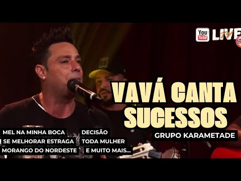 Vavá Canta Sucessos (Grupo Karametade) (Grupo Desejos) (Solo) Pagode 90