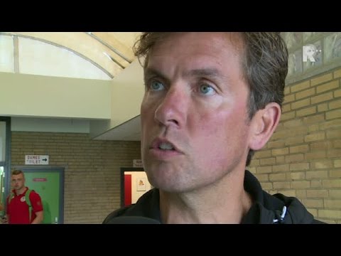 Trainer Alex Pastoor na het gelijkspel van Sparta tegen het Westlands elftal