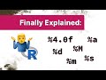 How To Use Sign Formatting In R Step By Step R Tutorial