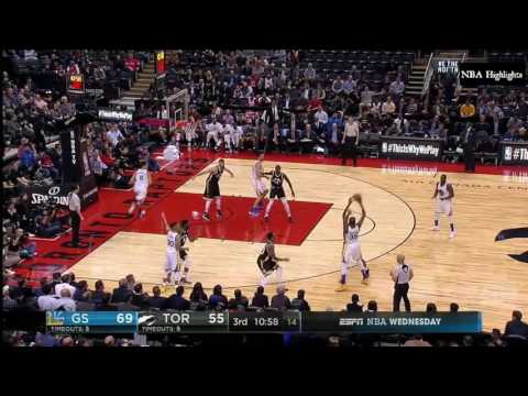 Klay Thompson vs Toronto Raptors 16.11.2016 (15Pts)