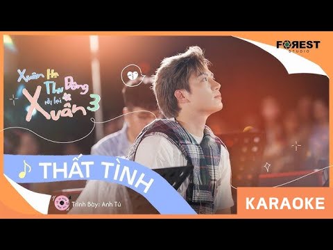 [KARAOKE] Thất Tình - Anh Tú [XHTDRLX3]
