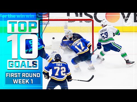 Top 10 Goals from Week 1 of the First Round | Stanley Cup Playoffs | NHL