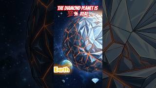 The Diamond Planet Worth More than Earth 🌎 💎 #shorts #space #education #spacefacts #facts