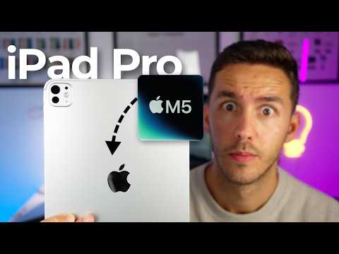iPad Pro M5 estrenará doble cámara frontal: videollamadas y selfies en cualquier orientación