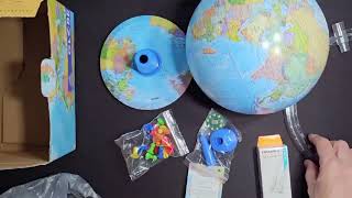 TOPGLOBE Globo iluminado 20cm, Exploración Educativa con Estilo