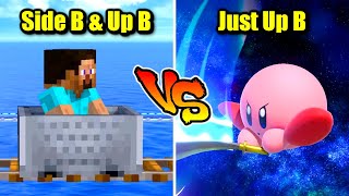 Who Has a Better Recovery Than Minecraft Steve in Super Smash Bros. Ultimate?