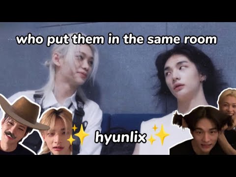 HYUNJIN and FELIX being a funny duo