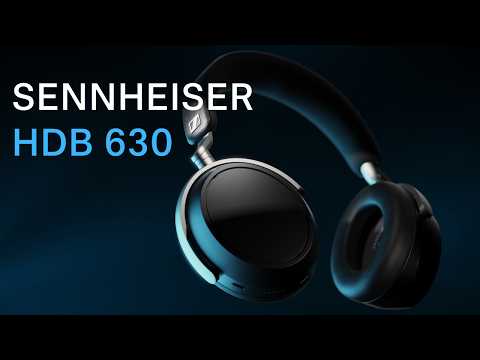 The Sennheiser HDB 630 bluetooth audiophile headphones