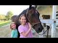 Addy S First Horseback Riding Lesson