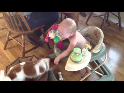 Caylin shares with the Dog