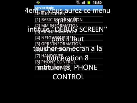 comment debloquer un numero sur samsung wave m