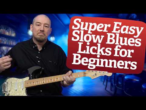 Learn to play Slow Blues - Easy Guitar Lesson