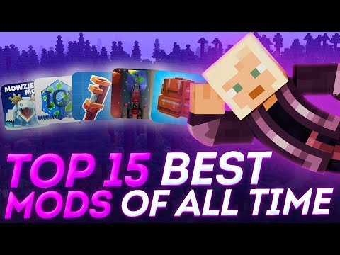 Top 15 BEST Minecraft Mods of All Time! (in under 7 minutes)