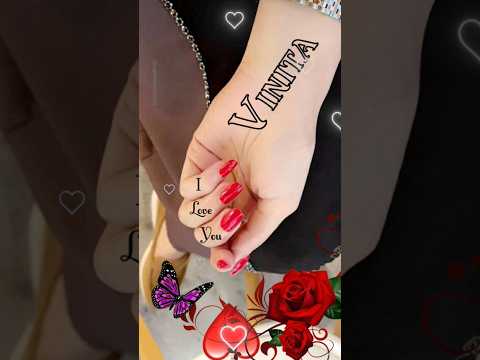 Vinita Name Love Status💞💞💞 #new #lovelatter #name #trending #latter #love #loveart #viral #art