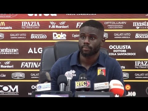 Catanzaro-Teramo 2-1: Kanoute in sala stampa