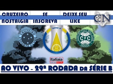 ⚪️🔵 AO VIVO CORITIBA 0 X 2 CRUZEIRO - BRASILEIRO SÉRIE B 2021 - 29ª RODADA - RÁDIO ITATIAIA