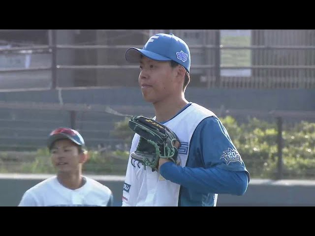 【ファーム】ファイターズ・杉浦稔大 古巣相手に3人を7球で抑える圧巻のリリーフ!!  2023年4月11日 北海道日本ハムファイターズ 対 東京ヤクルトスワローズ