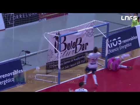 Gol Alvarito (0-1) Ríos Renovables Zaragoza - Osasuna Magna. J4, 1Div