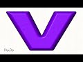 V Is Purple Alphabet Band V Z