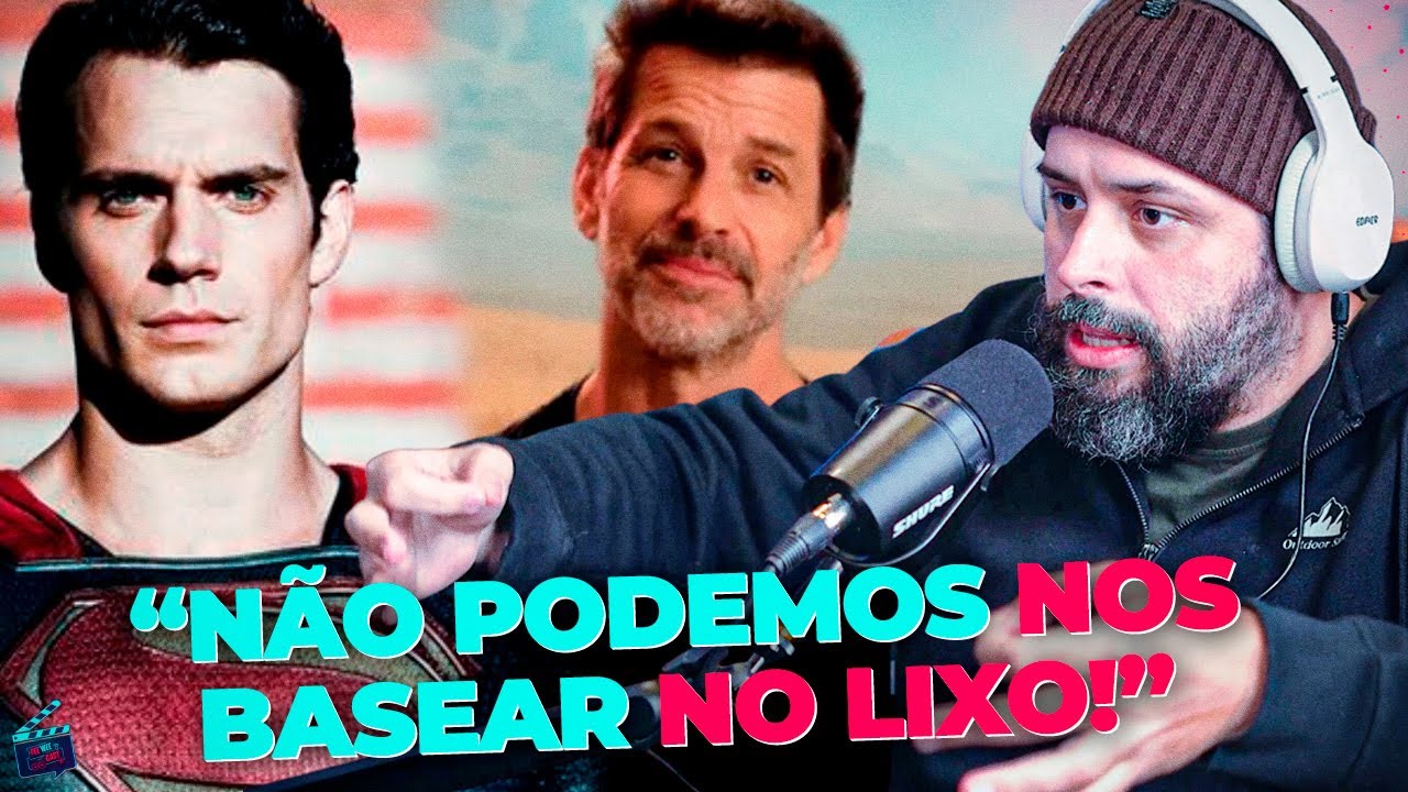 ZACK SNYDER ACABOU COM A IMAGEM DO SUPERMAN?!