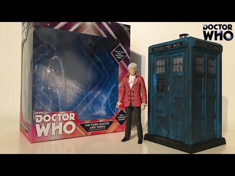 Doctor Who: The Third Doctor And TARDIS Collector Figure Set B&M Exclusive Review