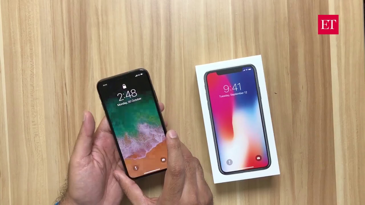 Смартфон Apple iPhone X 64GB Серый космос A1901