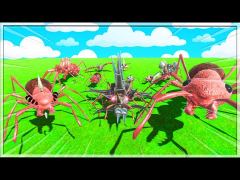 I Made Every ANT Battle And This Happened | Animal Revolt Battle Simulator ARBS