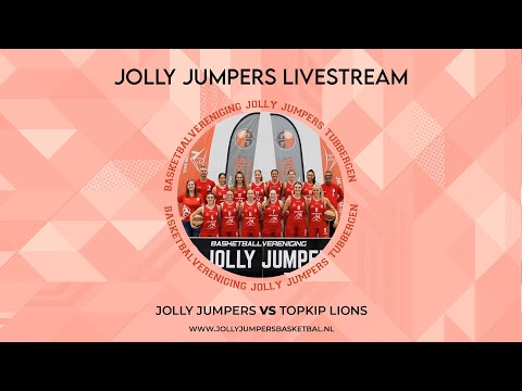 Livestream Jolly Jumpers vs. TopKip Lions 2023-2024 op zaterdag 11-5-2024