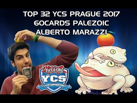 TOP 32 YCS PRAGUE 2017-60 CARDS PALEOZOIC ALBERTO MARAZZI