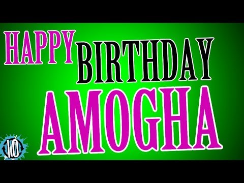 HAPPY BIRTHDAY AMOGHA! 10 Hours Non Stop Music & Animation For Party Time #Birthday   #Amogha