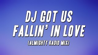 Usher  - DJ Got Us Fallin’ In Love ft. Pitbull (Almighty Radio Mix) [Lyrics]