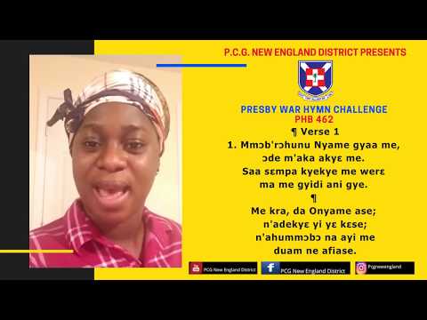 Presby War Hymn Challenge - PHB 462